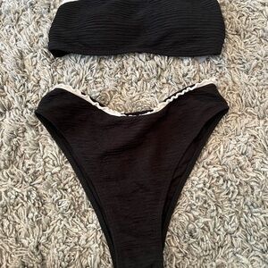 SHEIN Black Bikini Set